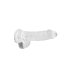 RealRock - realistische dildo - transparant - 15cm