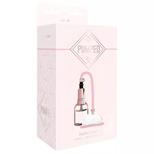 Pumped - vaginapomp - handmatig - siliconen - roze