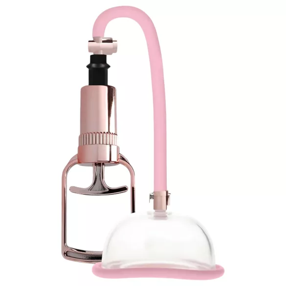 Pumped - vaginapomp - handmatig - siliconen - roze