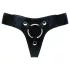 RealRock - elastische slip - voor strap-on harnas - zwart