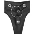 RealRock - elastische slip - voor strap-on harnas - zwart