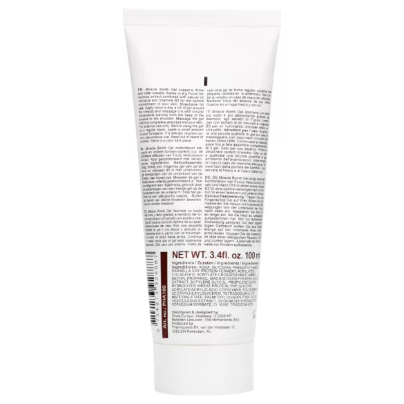 Pharmquests Miracle Bomb - borstvergrotings- en verstevigingscrème - 100ml