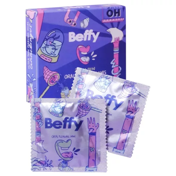 Beffy - ultra dunne damdoekjes - 2 stuks