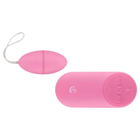 Easytoys - 7 ritmische draadloze tril-ei (roze)