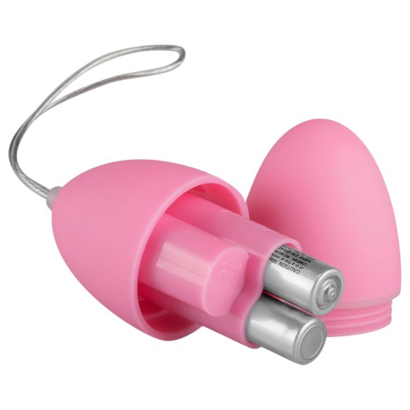Easytoys - 7 ritmische draadloze tril-ei (roze)