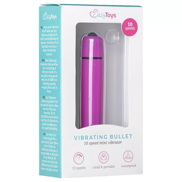 Easytoys - bullet vibrator - waterproof - paars