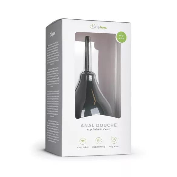 Easytoys - anale douche - groot - zwart
