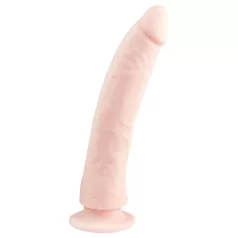 Easytoys - dildo met zuignap - siliconen - 21cm - huidkleur