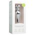 Easytoys Metal No.11 - anale plug met roze steen - zilver - 3,5 cm
