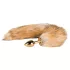 Easytoys Fox NO1 - metalen buttplug met vossenstaart - goud-rood