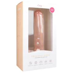   Easytoys - dildo met zuignap en ballen - groot - 29,5 cm - huidkleur