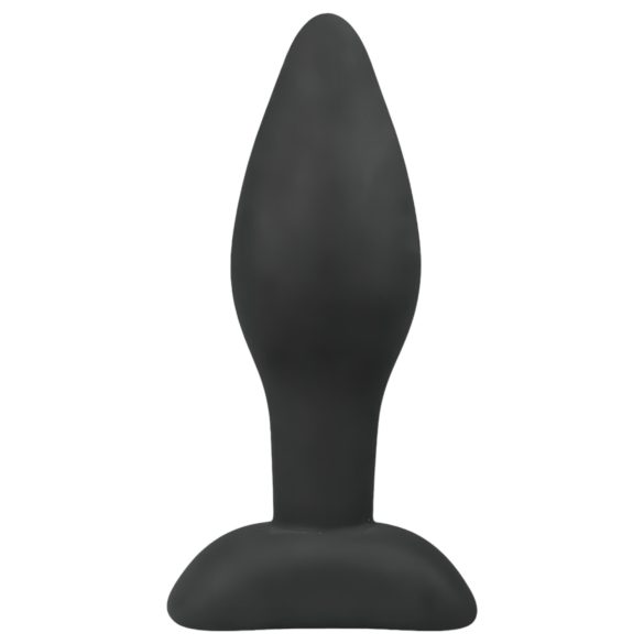 Easytoys - siliconen buttplug - klein (zwart)