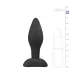 Easytoys - siliconen buttplug - klein - zwart