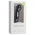 Easytoys - anale dildo met ribbels - zuignap - zwart - 14 cm