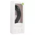 EasyToys - anaal dildo gebogen - siliconen - zwart