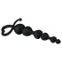 EasyToys - anale dildo met kralen - siliconen - zwart