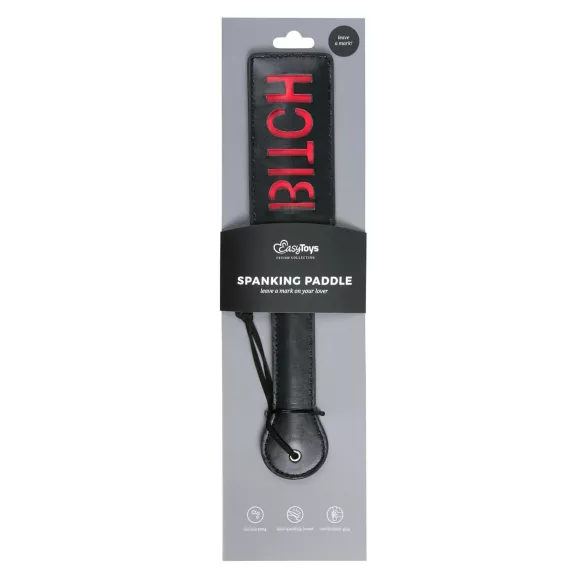 Easytoys Bitch - paddle - kunstleer - zwart
