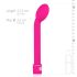 Easytoys Slim - G-spot vibrator (roze)