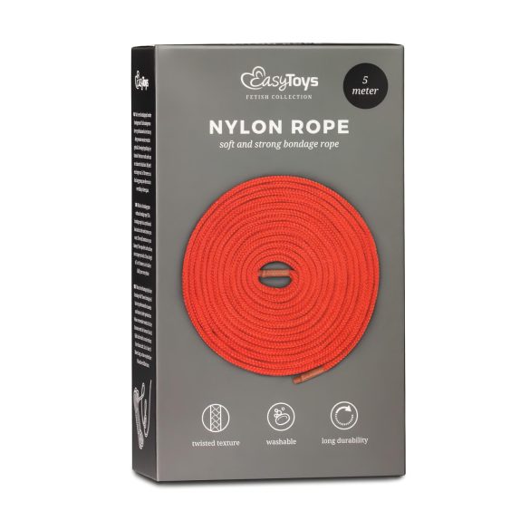 Easytoys Rope - bondage touw (5 m) - rood