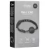 EasyToys - siliconen ballgag (zwart)