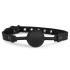 EasyToys - siliconen ballgag (zwart)