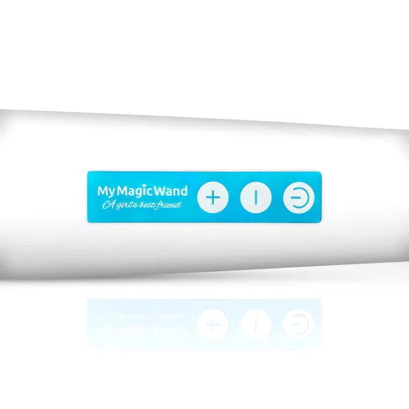 MyMagicWand - krachtige massage vibrator - wit/blauw