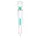 MyMagicWand - krachtige massage vibrator - wit/turquoise