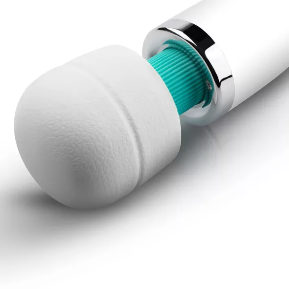 MyMagicWand - krachtige massage vibrator - wit/turquoise