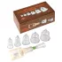Rimba - cupping set - vacuümpomp - 6-delig