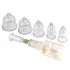 Rimba - cupping set - vacuümpomp - 6-delig