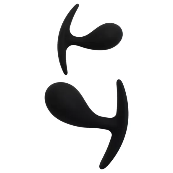 Rimba Copenhagen - anaal plug set - zwart - 2 stuks