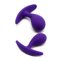   Rimba Copenhagen - anaal plug set - siliconen - paars - 2 stuks