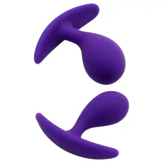 Rimba Copenhagen - anaal plug set (paars, 2 stuks)