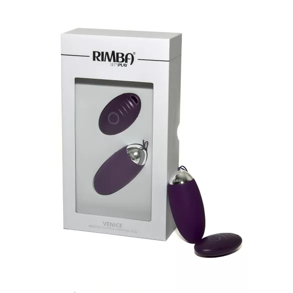 Rimba Venice - draagbaar oplaadbaar, draadloos vibratie-ei (paars)