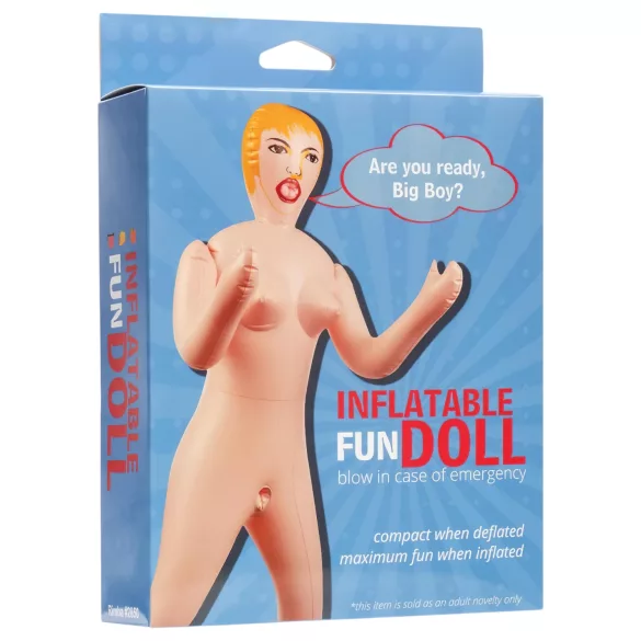 Inflatable Fun - opblaasbare sekspop - vrouw