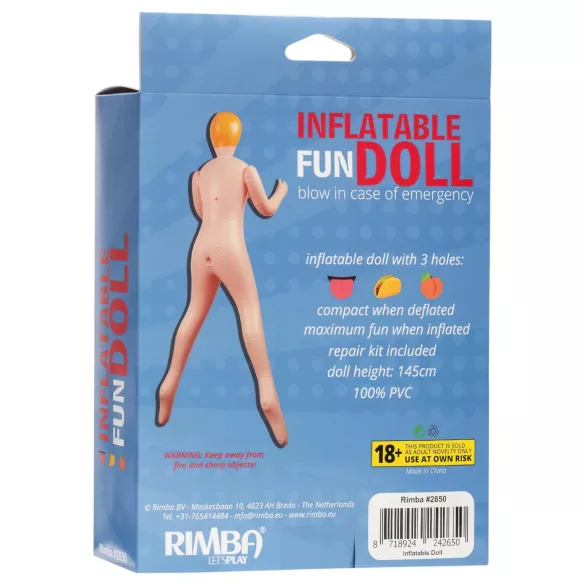 Inflatable Fun - opblaasbare sekspop - vrouw