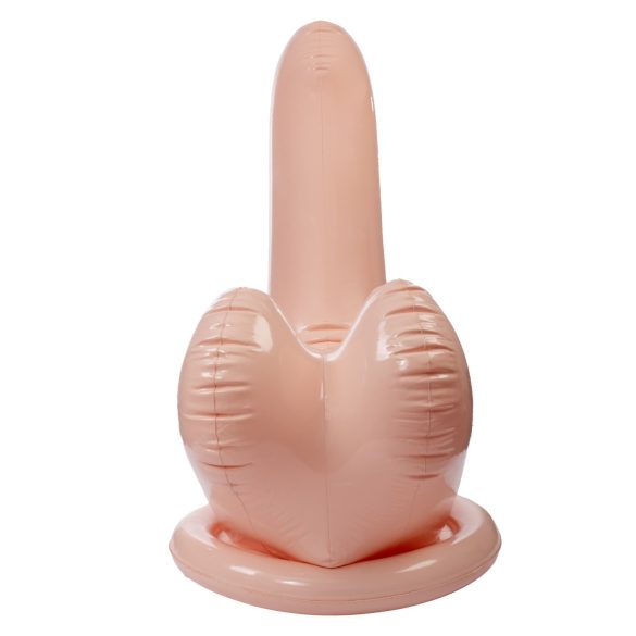 Inflatable Fun - opblaasbare penisbank - 66cm