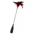 GP Feather - zweep en verenstrel - rood