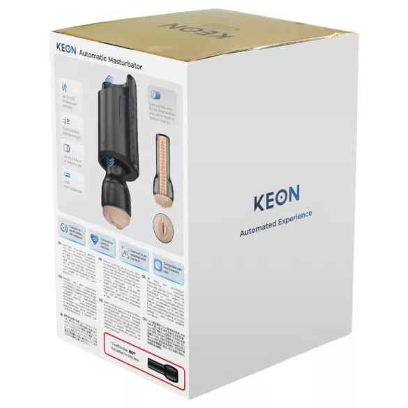 Kiiroo Keon - automatische masturbator - wifi afstandsbediening - zwart