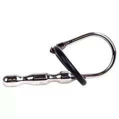   Kiotos - Dilatator voor penis - RVS met siliconen ringen - 8 cm