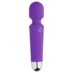 EasyToys - mini wand vibrator - oplaadbaar - paars