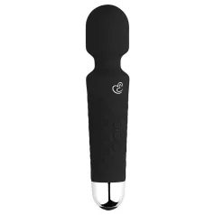 EasyToys - mini wand vibrator - oplaadbaar - zwart