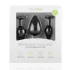 Easytoys Diamond - buttplug set - zwart