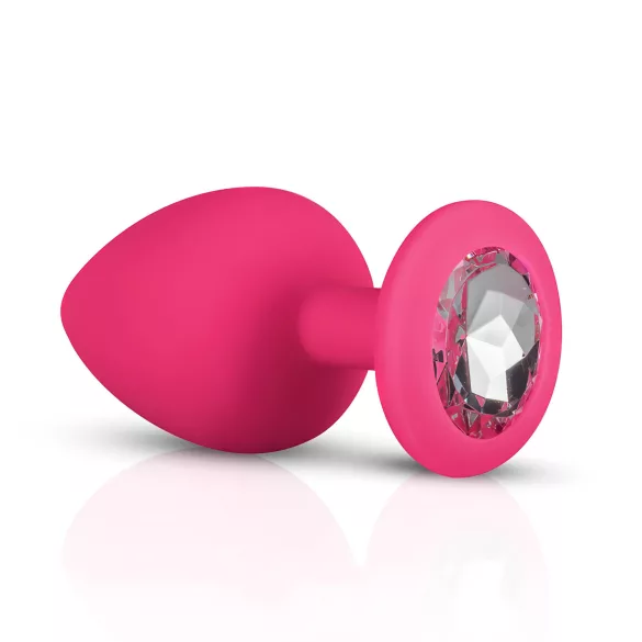 Easytoys Diamond - anaal plug set - siliconen - roze