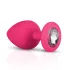 Easytoys Diamond - anaal plug set - siliconen - roze