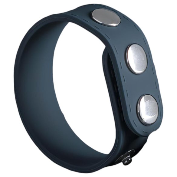 Boners - verstelbare penisring - siliconen - grijs - maat L