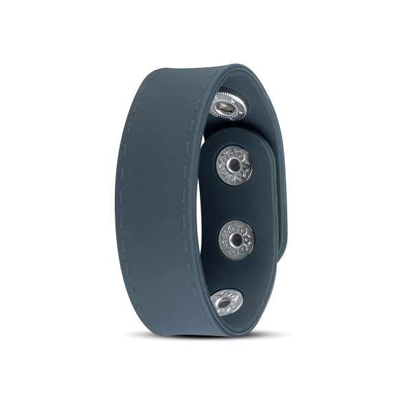 Boners - verstelbare penisring - siliconen - grijs - maat L