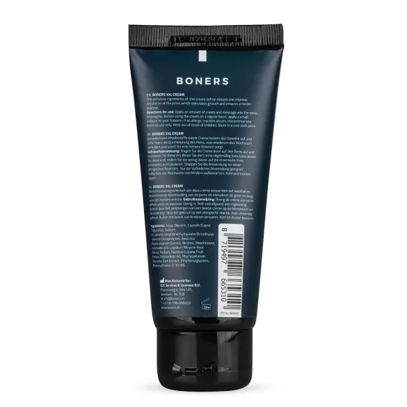 Boners Essentials XXL - erectiecrème voor mannen - 100ml