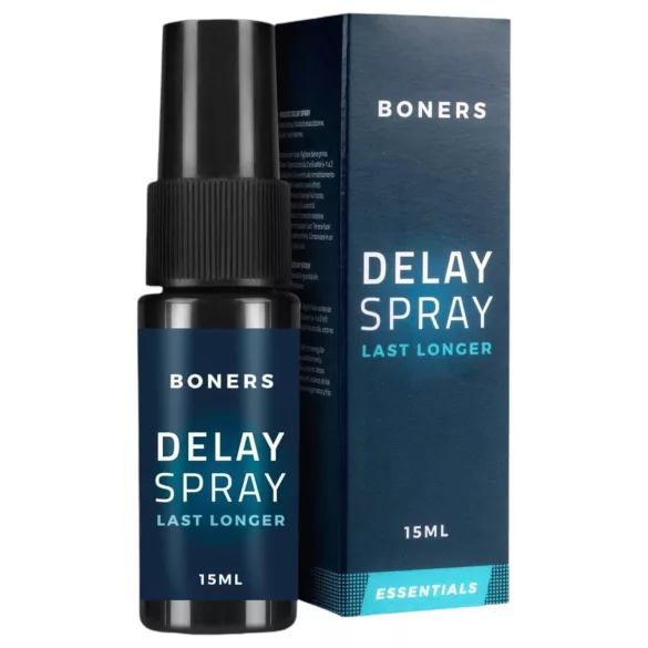 Boners Delay - uitstel spray voor mannen - vertraagt zaadlozing - 15ml