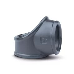 Boners - penisslijm en ballenstretcher - siliconen - grijs